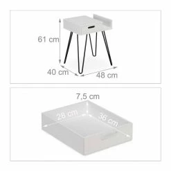 relaxdays Nachttisch »Weißer Nachttisch mit Schublade« 12 relaxdays Nachttisch »Weißer Nachttisch mit Schublade« -Deutschland Möbel Verkäufe 2024 a2c384dd 4150 5e62 bfa0 e84ea51c575e