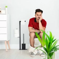 relaxdays Badezimmer-Set »WC Garnitur in Schwarz« -Deutschland Möbel Verkäufe 2024 a3055346 21ee 59d6 9a63 62458b019bd5