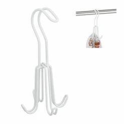 relaxdays Gürtelhalter »1 x Gürtelhalter in Weiß«