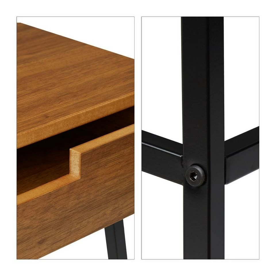 relaxdays Beistelltisch »Beistelltisch mit Schublade« 8 relaxdays Beistelltisch »Beistelltisch mit Schublade« – Bild 8