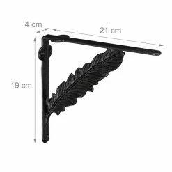 relaxdays Wandregalhalter »8 x Regalwinkel Gusseisen Feder schwarz« 12 relaxdays Wandregalhalter »8 x Regalwinkel Gusseisen Feder schwarz« -Deutschland Möbel Verkäufe 2024 a42fd4f4 71f7 524e 847e dbe57cded048