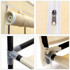 relaxdays Stoffschrank »3 x Stoffkleiderschrank 9 Böden beige« -Deutschland Möbel Verkäufe 2024 a44bb0ca 3c5d 5923 bcf3 61b9e3519a31