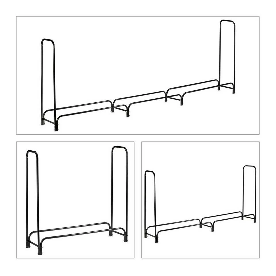relaxdays Kaminholzregal »Großes Kaminholzregal mit Abdeckung«, BxTxH:38.5x370x122 cm 7 relaxdays Kaminholzregal »Großes Kaminholzregal mit Abdeckung«, BxTxH:38.5x370x122 cm – Bild 7