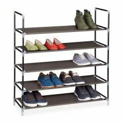 relaxdays Schuhregal »Schuhregal für 20 Paar Schuhe«, Bordeaux Braun Schwarz, Dunkelrot Schwarz, Grau Schwarz, Weiß Schwarz -Deutschland Möbel Verkäufe 2024 a5655a5e 2bd4 5ccd bf62 855843c2b412