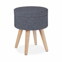 relaxdays Stauraumhocker »Runder Sitzhocker mit Tischfunktion« -Deutschland Möbel Verkäufe 2024 a62b8206 c5b0 57be ac70 817e94f3428e