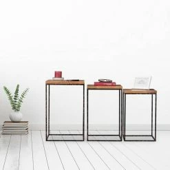 relaxdays Beistelltisch »Beistelltisch 3er Set Mangoholz« 14 relaxdays Beistelltisch »Beistelltisch 3er Set Mangoholz« -Deutschland Möbel Verkäufe 2024 a637fd45 7633 5601 a547 10c971a6b44e