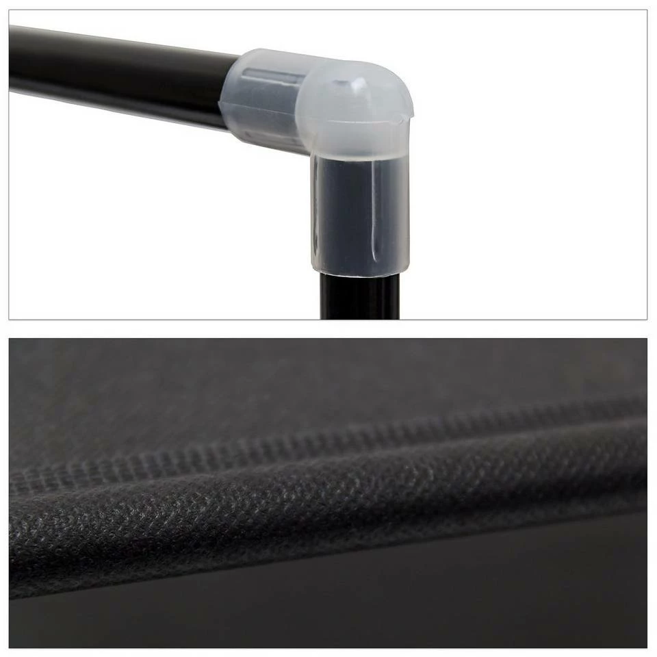 relaxdays Schuhregal »2 x Schuhregal 20 Paar Schuhe schwarz« 5 relaxdays Schuhregal »2 x Schuhregal 20 Paar Schuhe schwarz« – Bild 5