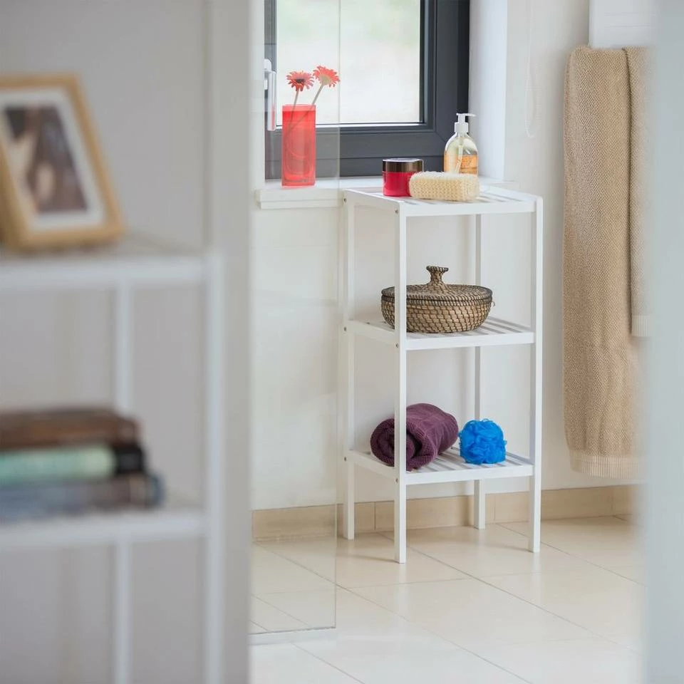 relaxdays Badregal »Bambus Badregal mit 3 Ablageflächen« 2 relaxdays Badregal »Bambus Badregal mit 3 Ablageflächen« – Bild 2