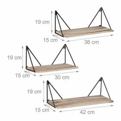 relaxdays Wandregal »Schweberegal 3er Set« -Deutschland Möbel Verkäufe 2024 a7570237 33a1 56a8 85f6 c1f7b3a2260f