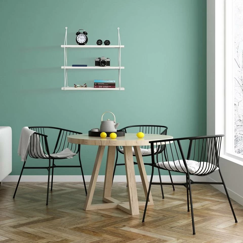 relaxdays Wandregal »Hängeregal für die Wand mit 3 Ablagen«, Weiß Weiß, Schwarz 2 relaxdays Wandregal »Hängeregal für die Wand mit 3 Ablagen«, Weiß Weiß, Schwarz – Bild 2