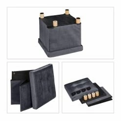 relaxdays Polsterhocker »Samthocker mit Tablett«, Dunkelgrau Creme Hellbraun, Anthrazit Hellbraun, Lila Hellbraun, Grau Hellbraun -Deutschland Möbel Verkäufe 2024 a8860e88 c352 59b0 96ee 8ecda6334fe2