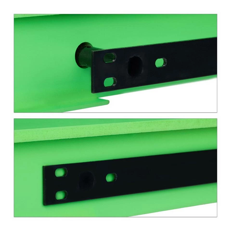 relaxdays Wandregal »Wandregal mit Schublade«, Grün Grün, Lila, Schwarz, Braun 4 relaxdays Wandregal »Wandregal mit Schublade«, Grün Grün, Lila, Schwarz, Braun – Bild 4