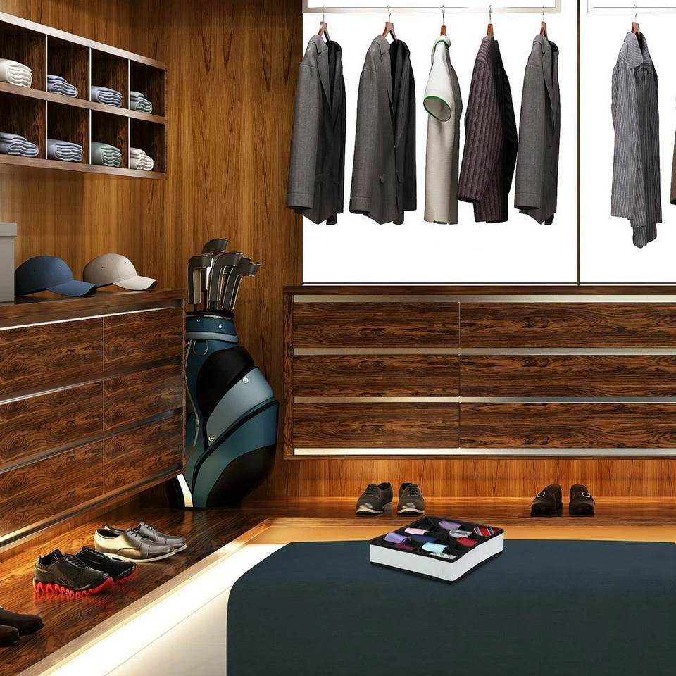 relaxdays Krawattenhalter »Krawattenbox Bambus«, Weiß Hellbraun Dunkelbraun, Weiß Schwarz 6 relaxdays Krawattenhalter »Krawattenbox Bambus«, Weiß Hellbraun Dunkelbraun, Weiß Schwarz – Bild 6