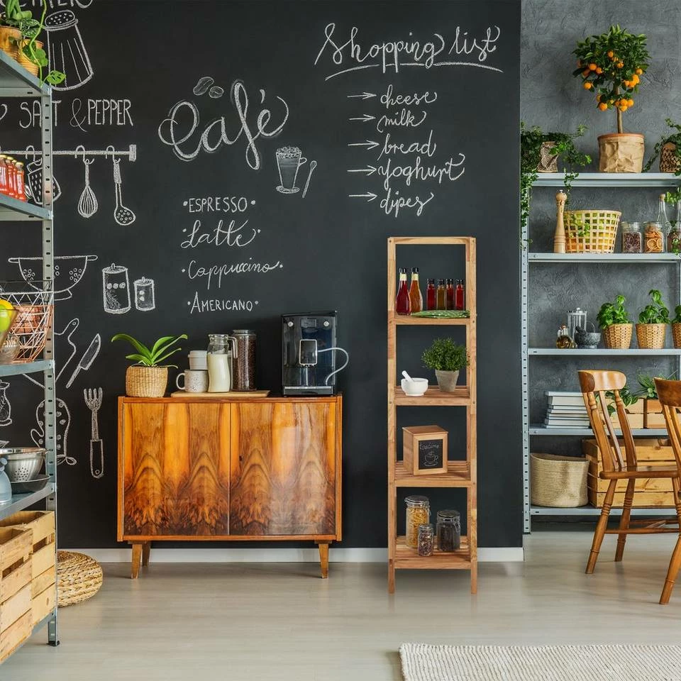 relaxdays Badregal »Badregal Walnuss 5 Ablagen« 5 relaxdays Badregal »Badregal Walnuss 5 Ablagen« – Bild 5