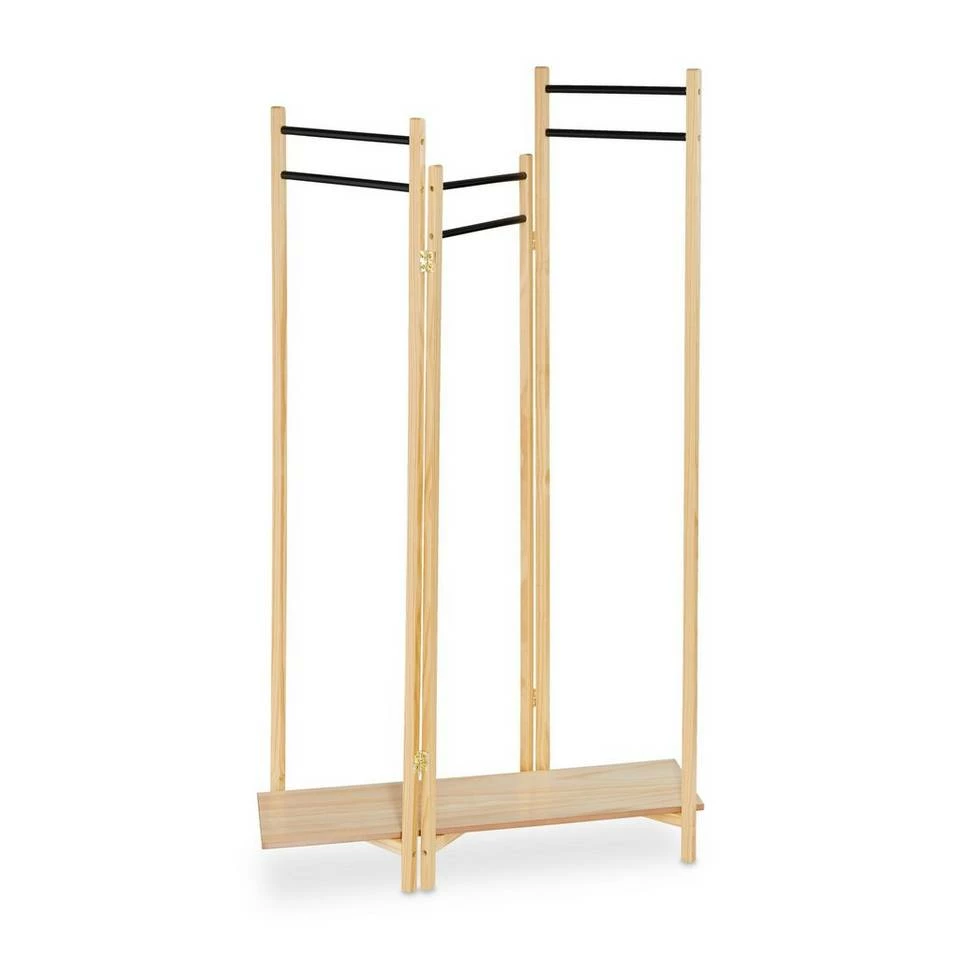 relaxdays Kleiderständer »Kleiderständer im Paravent-Stil« 10 relaxdays Kleiderständer »Kleiderständer im Paravent-Stil« – Bild 10