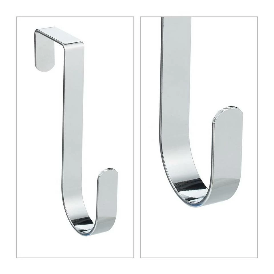 Türhaken »5 x Türhaken silber«, relaxdays 9 Türhaken »5 x Türhaken silber«, relaxdays – Bild 9