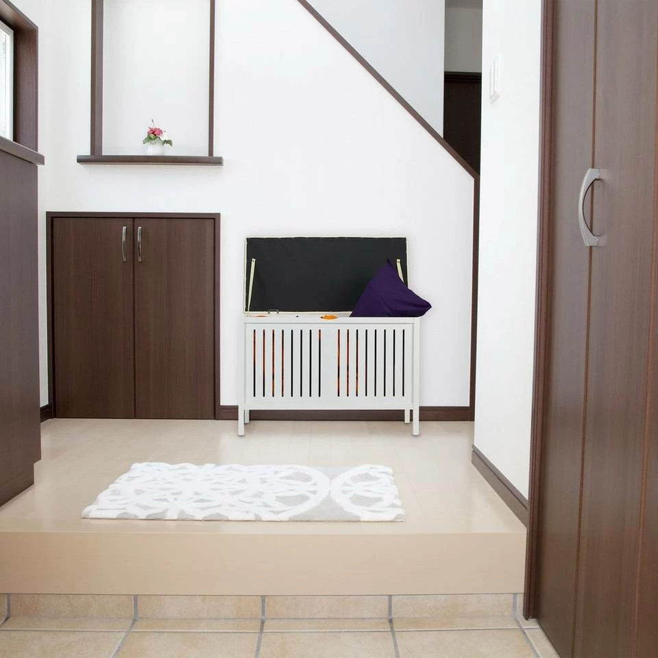 relaxdays Polsterbank »Gepolsterte Sitzbank mit Stauraum« 5 relaxdays Polsterbank »Gepolsterte Sitzbank mit Stauraum« – Bild 5