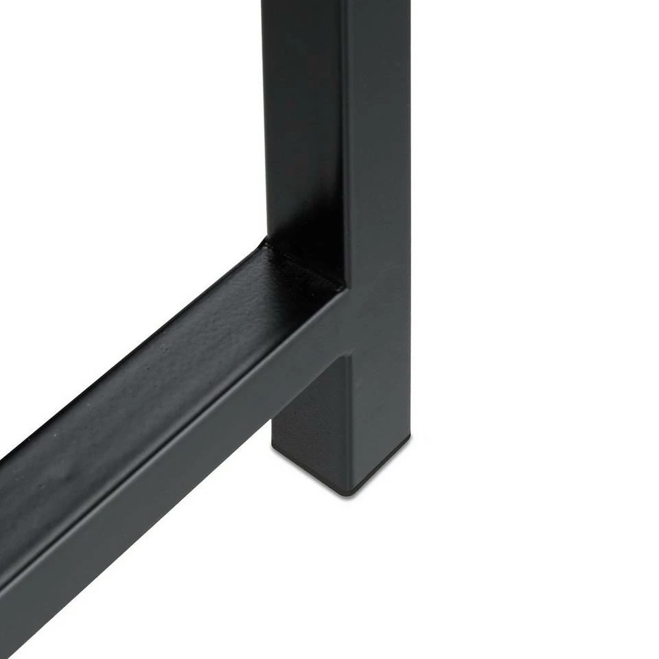 relaxdays Schreibtisch »Schreibtisch mit Regal«, Schwarz / Schwarz Braun Schwarz, Weiß 8 relaxdays Schreibtisch »Schreibtisch mit Regal«, Schwarz / Schwarz Braun Schwarz, Weiß – Bild 8