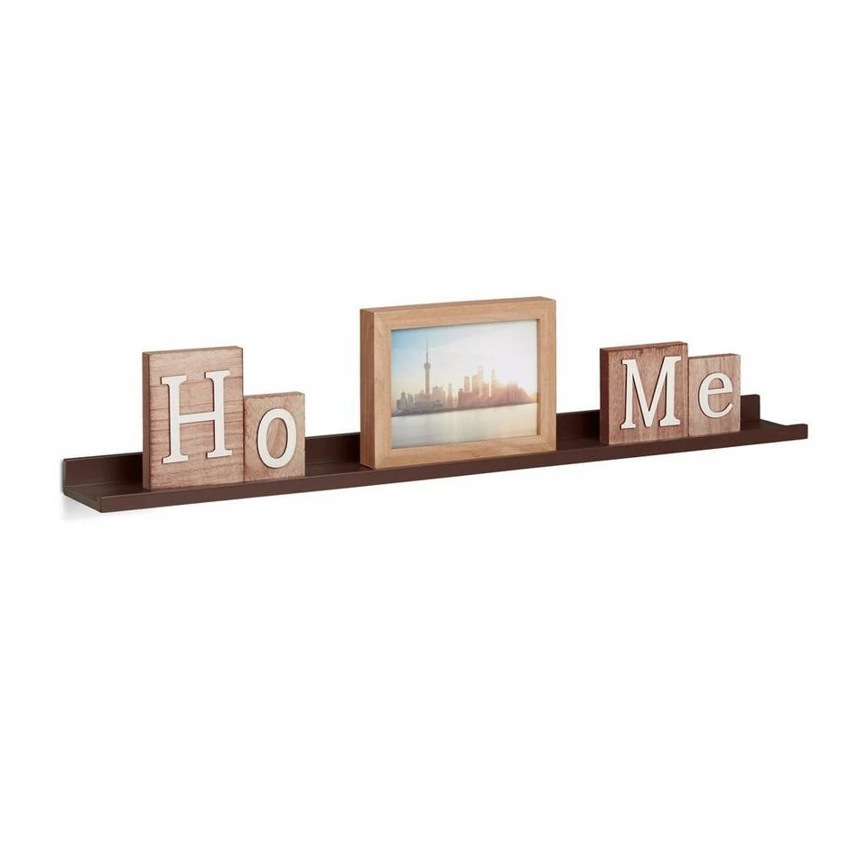 relaxdays Wandboard »Hängeregal schmal«, Violett Braun, Schwarz, Hellblau, Weiß 8 relaxdays Wandboard »Hängeregal schmal«, Violett Braun, Schwarz, Hellblau, Weiß – Bild 8