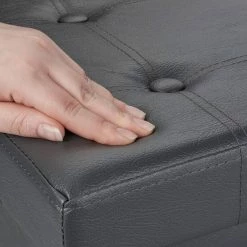 relaxdays Sitzhocker »Sitzhocker mit Stauraum & Griff«, Dunkelgrau Anthrazit, Weiß, Schwarz -Deutschland Möbel Verkäufe 2024 acff0d04 5ab9 553f a7ee 9dae02de3f30