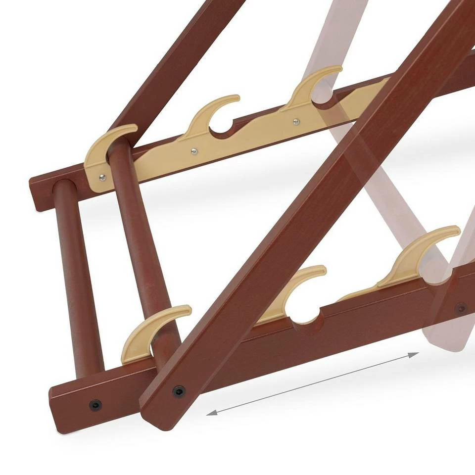 relaxdays Gartenliege »Liegestuhl Holz Stoff«, Anthrazit 6 relaxdays Gartenliege »Liegestuhl Holz Stoff«, Anthrazit – Bild 6