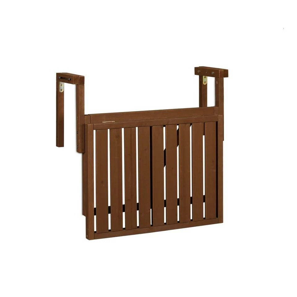 relaxdays Balkonhängetisch »Balkontisch klappbar Holz« 10 relaxdays Balkonhängetisch »Balkontisch klappbar Holz« – Bild 10