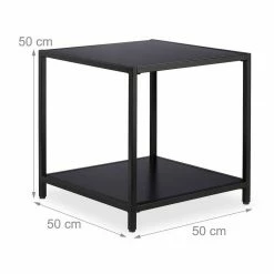 relaxdays Beistelltisch »Beistelltisch mit Schwarzglas« -Deutschland Möbel Verkäufe 2024 afe45f1d 630f 5822 93aa 7fc2180680c1