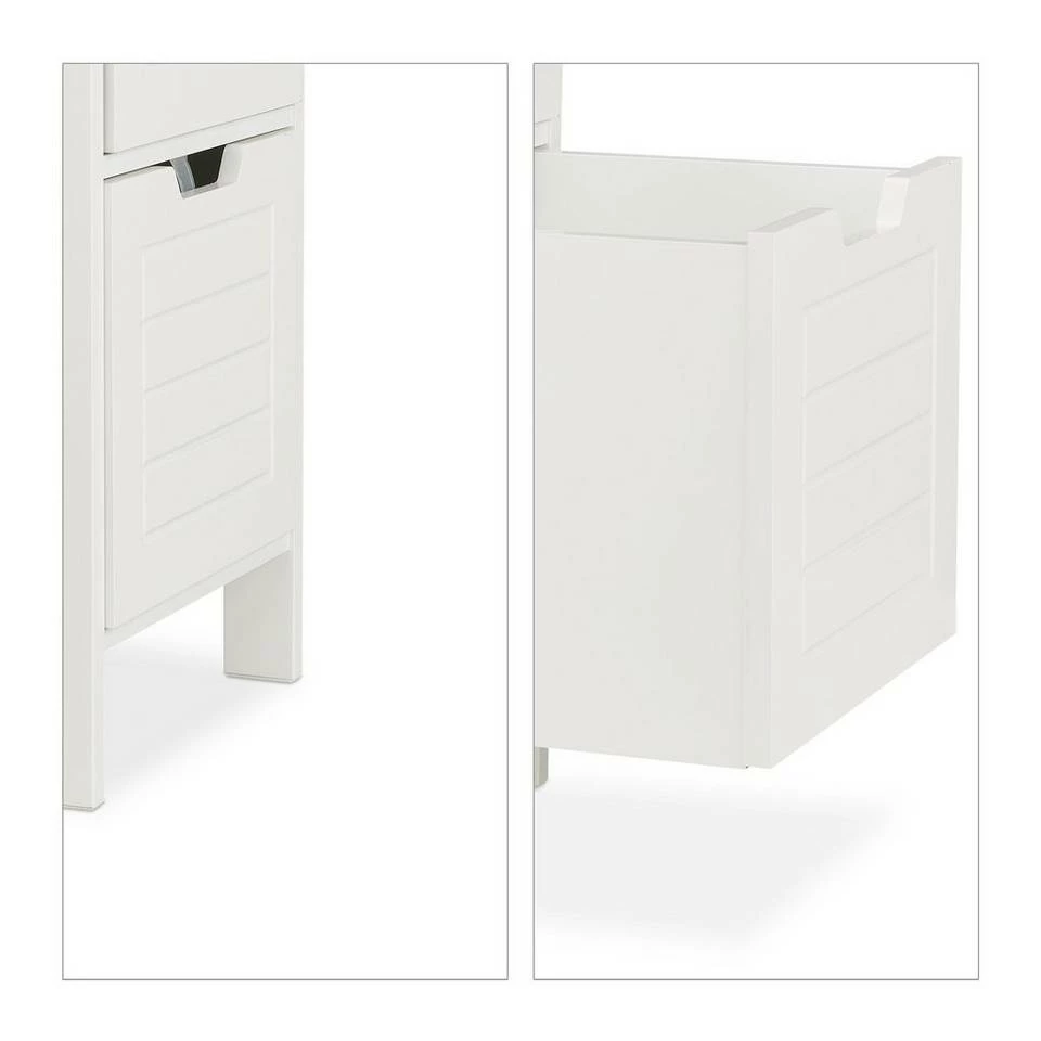 relaxdays Badregal »Badezimmerschrank weiß« 6 relaxdays Badregal »Badezimmerschrank weiß« – Bild 6