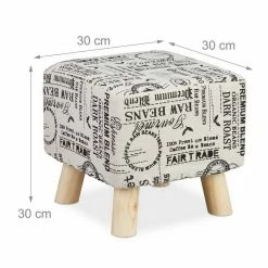 relaxdays Polsterhocker »Gepolsterter Hocker mit Holzbeinen« -Deutschland Möbel Verkäufe 2024 b14f6412 ec1e 59fb b682 c5a2badc5dc1