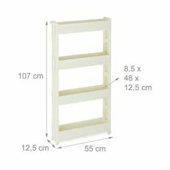 relaxdays Schieberegal »Nischenwagen mit 4 Ablagen«, Weiß 12 relaxdays Schieberegal »Nischenwagen mit 4 Ablagen«, Weiß -Deutschland Möbel Verkäufe 2024 b15d8d28 f3fe 5118 906c 2a0bfa1d90fa