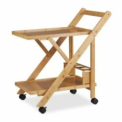 relaxdays Küchenwagen »Küchenwagen Bambus mit 2 Ablagen« -Deutschland Möbel Verkäufe 2024 b15fc6c4 a5a4 5a0f 911e b0796b282219