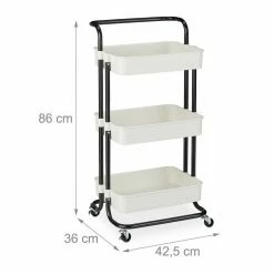 relaxdays Servierwagen »Rollwagen mit 3 Etagen & Griff«, Schwarz Weiß Schwarz, Weiß 13 relaxdays Servierwagen »Rollwagen mit 3 Etagen & Griff«, Schwarz Weiß Schwarz, Weiß -Deutschland Möbel Verkäufe 2024 b247de4a 3c76 53bf 95ea 9c0ce265a3d2