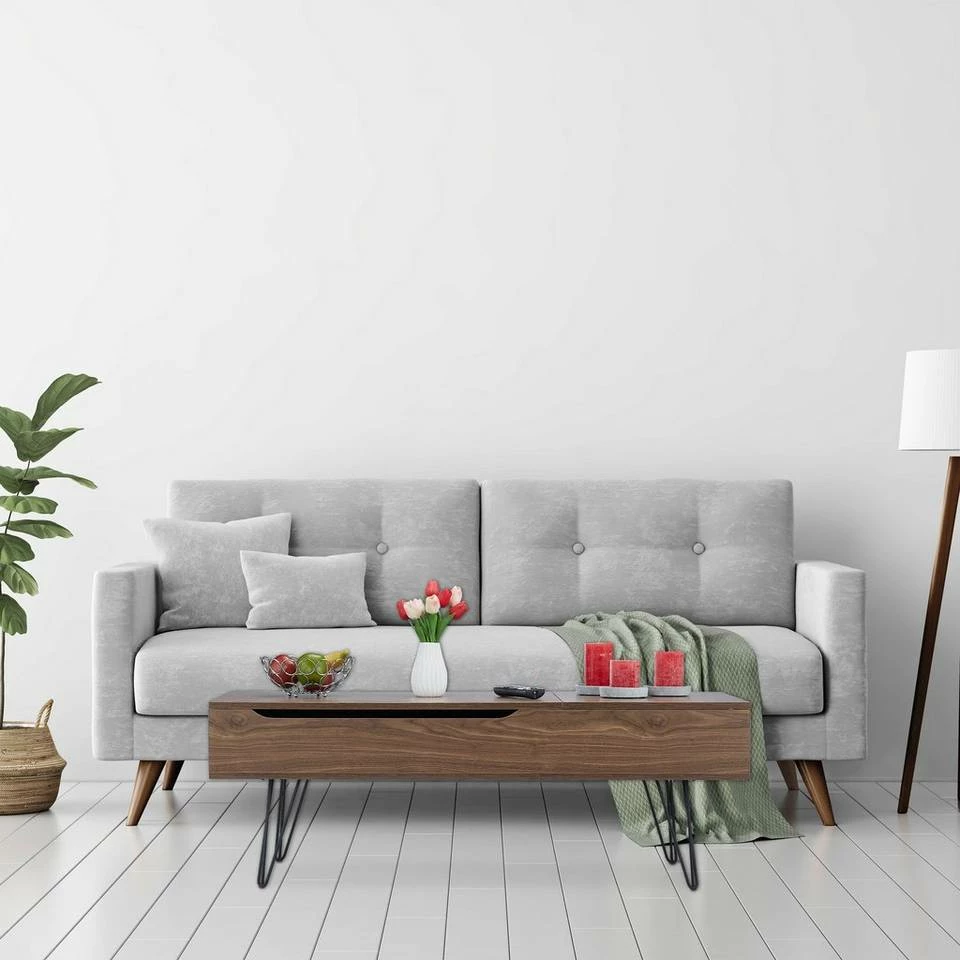 relaxdays Couchtisch »Aufklappbarer Couchtisch« 2 relaxdays Couchtisch »Aufklappbarer Couchtisch« – Bild 2