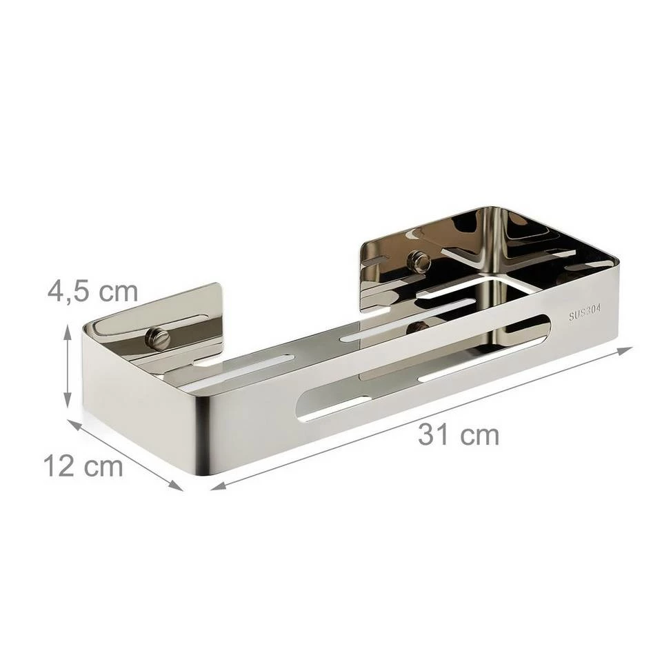 relaxdays Duschregal »Duschregal Edelstahl« 4 relaxdays Duschregal »Duschregal Edelstahl« – Bild 4