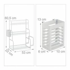 relaxdays Aufsatzregal »Weißes Küchenregal für die Arbeitsplatte« -Deutschland Möbel Verkäufe 2024 b3ccd7bb a1fa 5573 bd08 fe2fad2335d2