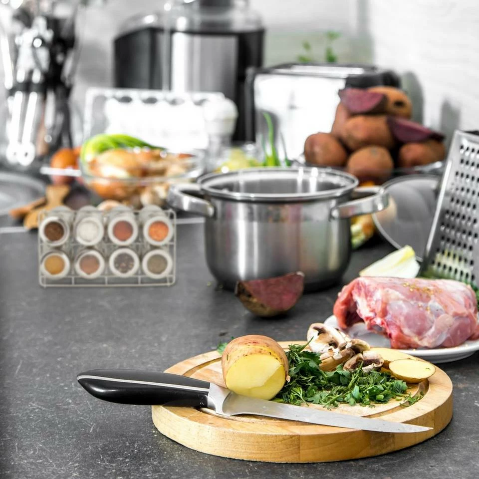 relaxdays Gewürzständer »Gewürzregal mit 8 Dosen« 3 relaxdays Gewürzständer »Gewürzregal mit 8 Dosen« – Bild 3