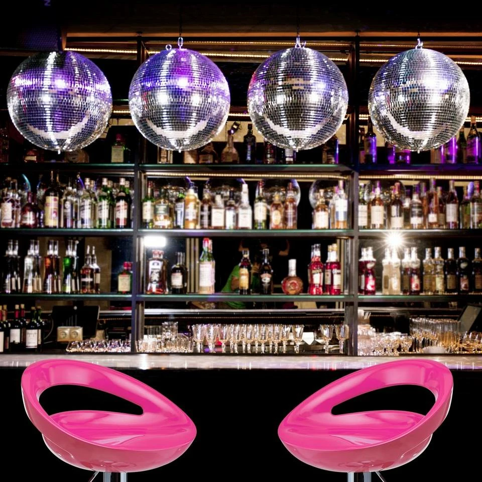 relaxdays Barhocker »Barhocker 2er Set höhenverstellbar«, Pink Grün Silber Schwarz, Blau Silber Schwarz, Rot Silber Schwarz, Weiß Silber Schwarz 2 relaxdays Barhocker »Barhocker 2er Set höhenverstellbar«, Pink Grün Silber Schwarz, Blau Silber Schwarz, Rot Silber Schwarz, Weiß Silber Schwarz – Bild 2