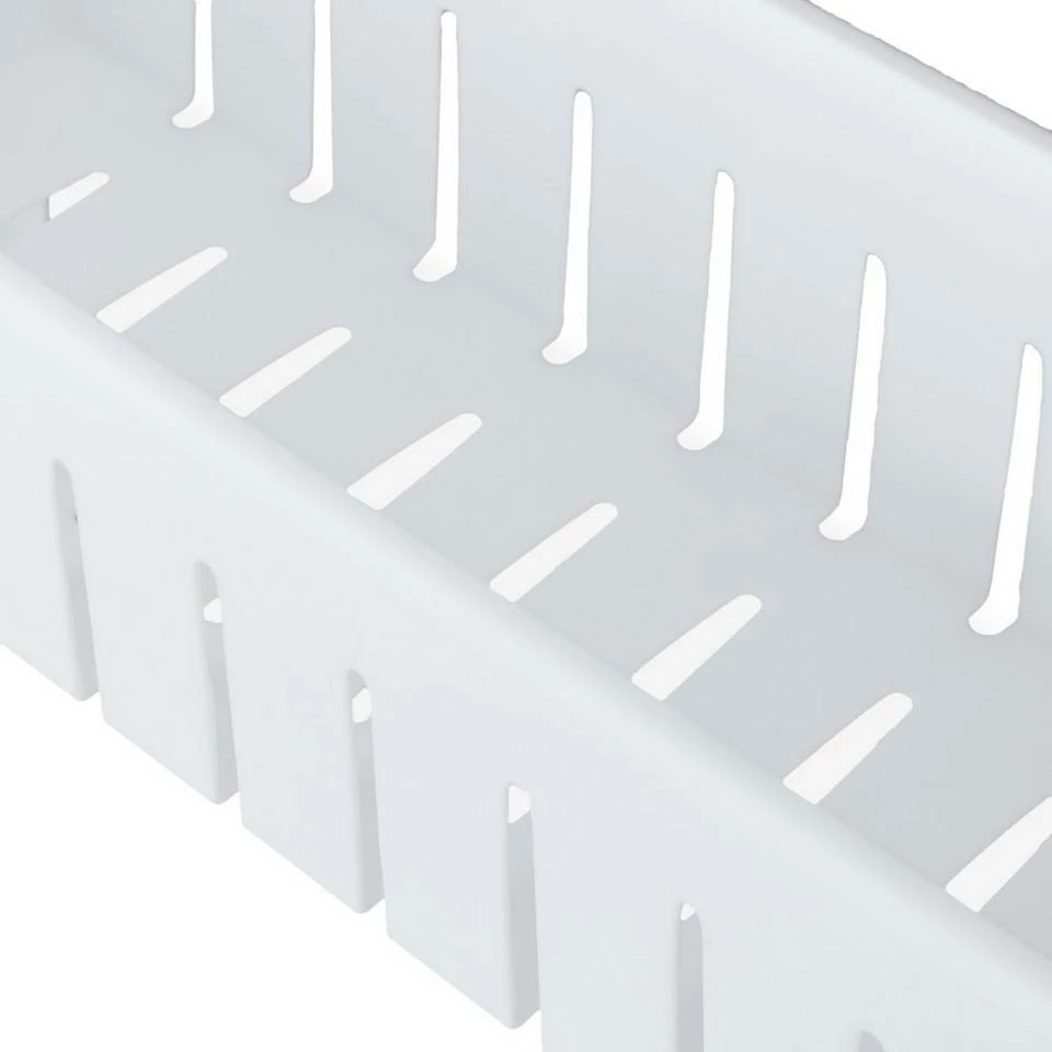 relaxdays Rollwagen »Schmaler Nischenwagen mit 4 Ablagen«, Weiß Weiß, Schwarz 8 relaxdays Rollwagen »Schmaler Nischenwagen mit 4 Ablagen«, Weiß Weiß, Schwarz – Bild 8