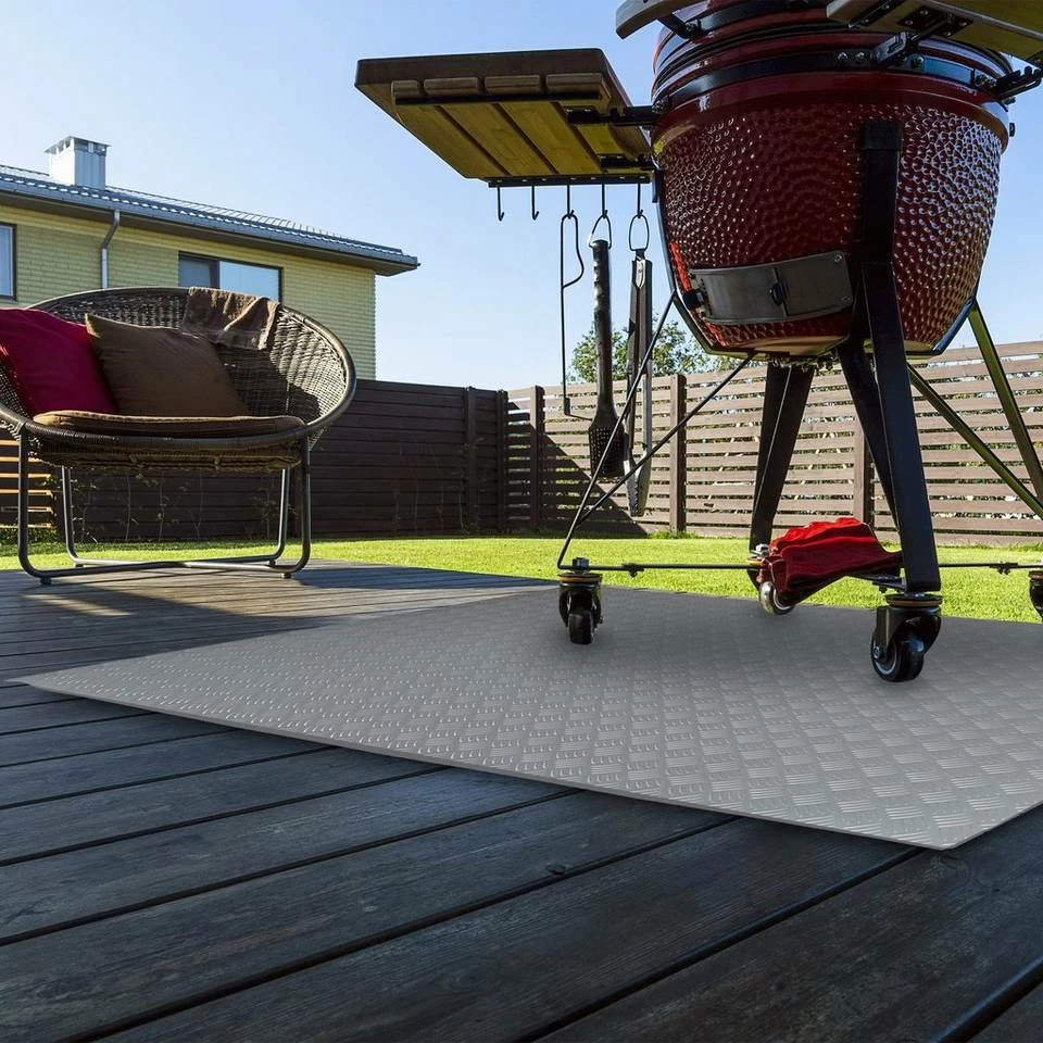 relaxdays Bodenschutzmatte »Bodenschutzmatte Grill« 2 relaxdays Bodenschutzmatte »Bodenschutzmatte Grill« – Bild 2