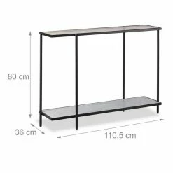 relaxdays Konsolentisch »Konsolentisch Glas & Marmoroptik« -Deutschland Möbel Verkäufe 2024 b62b4a51 f1fc 5ff6 a7a9 7de0bf81d63b