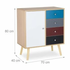 relaxdays Kommode »Kommode 4 Schubladen auf Beinen« -Deutschland Möbel Verkäufe 2024 b63fcfa2 c788 5479 b522 9ec08f14b8c8