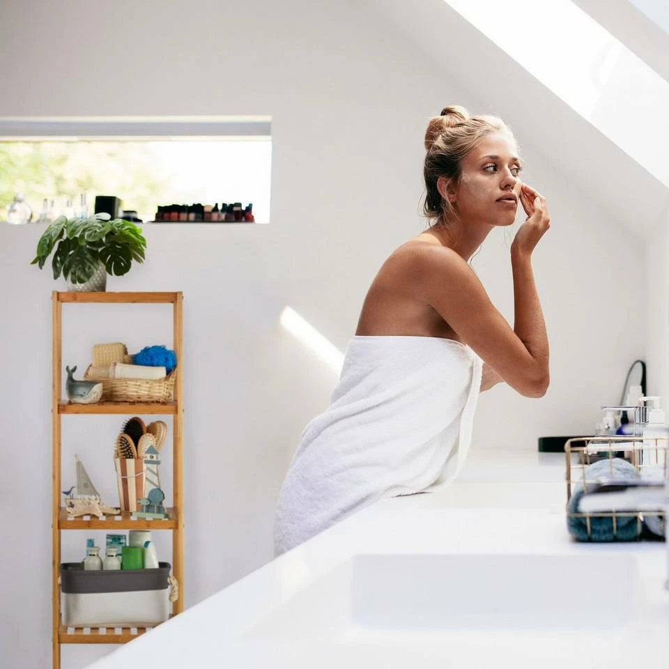 relaxdays Badmöbel-Set »Badregal Bambus mit 5 Ablagen« 3 relaxdays Badmöbel-Set »Badregal Bambus mit 5 Ablagen« – Bild 3