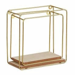 relaxdays Wandregal »Wandregal Metall gold 2er Set«, 2-tlg. -Deutschland Möbel Verkäufe 2024 b755c747 4cf9 53ee b4b8 dadfe1ce6640