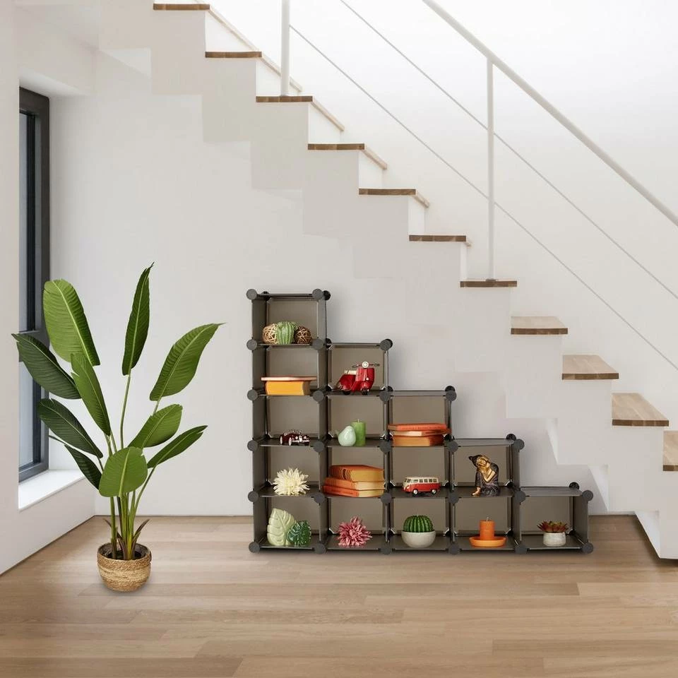 relaxdays Regal »Steckregal 15 Fächer« 2 relaxdays Regal »Steckregal 15 Fächer« – Bild 2