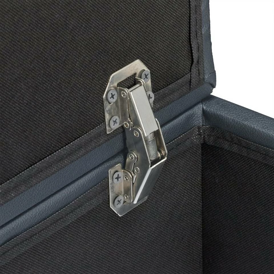 relaxdays Stauraumhocker »Sitzhocker mit Stauraum Kunstleder«, Dunkelgrau Beige Hellbraun, Anthrazit Hellbraun, Braun Hellbraun, Schwarz Hellbraun 7 relaxdays Stauraumhocker »Sitzhocker mit Stauraum Kunstleder«, Dunkelgrau Beige Hellbraun, Anthrazit Hellbraun, Braun Hellbraun, Schwarz Hellbraun – Bild 7