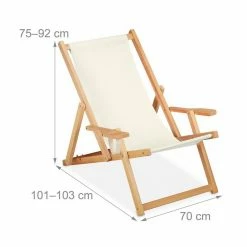 relaxdays Gartenliege »Beigefarbener Liegestuhl 2er Set« -Deutschland Möbel Verkäufe 2024 b7aadcbf b9a4 58ed a684 ee4672790e88