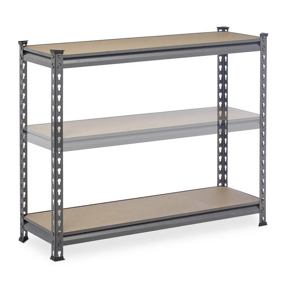 relaxdays Schwerlastregal »Schwerlastregal 1800 kg grau« 8 relaxdays Schwerlastregal »Schwerlastregal 1800 kg grau« – Bild 8