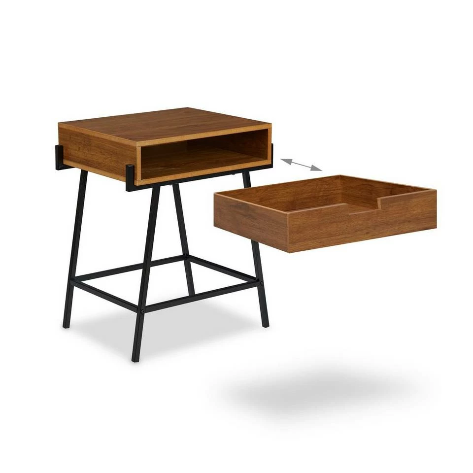 relaxdays Beistelltisch »Beistelltisch mit Schublade« 7 relaxdays Beistelltisch »Beistelltisch mit Schublade« – Bild 7