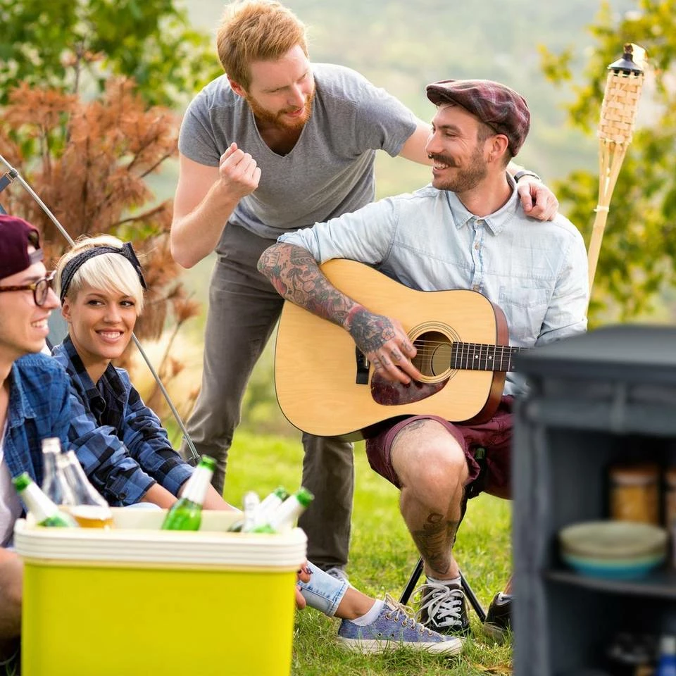 relaxdays Falttürenschrank »Campingschrank mit 2 Ablagen« 3 relaxdays Falttürenschrank »Campingschrank mit 2 Ablagen« – Bild 3