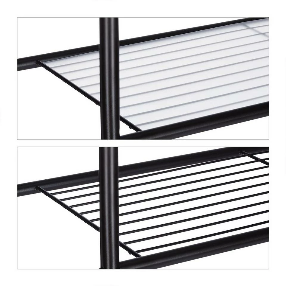 relaxdays Waschmaschinenumbauschrank »Überbauregal Metall 3 Ablagen« 6 relaxdays Waschmaschinenumbauschrank »Überbauregal Metall 3 Ablagen« – Bild 6